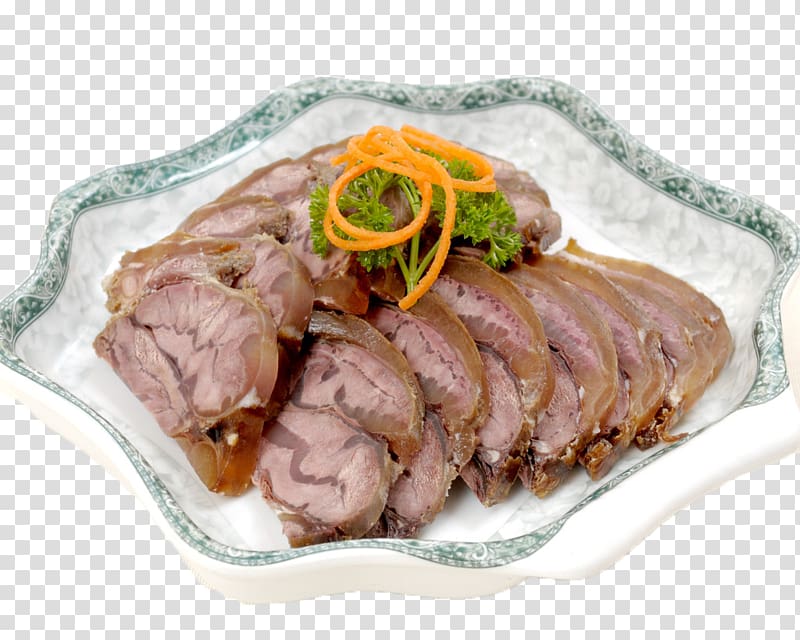 Roast beef Asian cuisine Sirloin steak Meat Food, Beef jerky transparent background PNG clipart