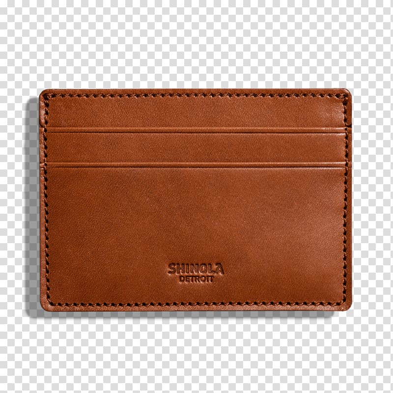Leather Wallet Brand Shinola Business Cards, real leather transparent background PNG clipart