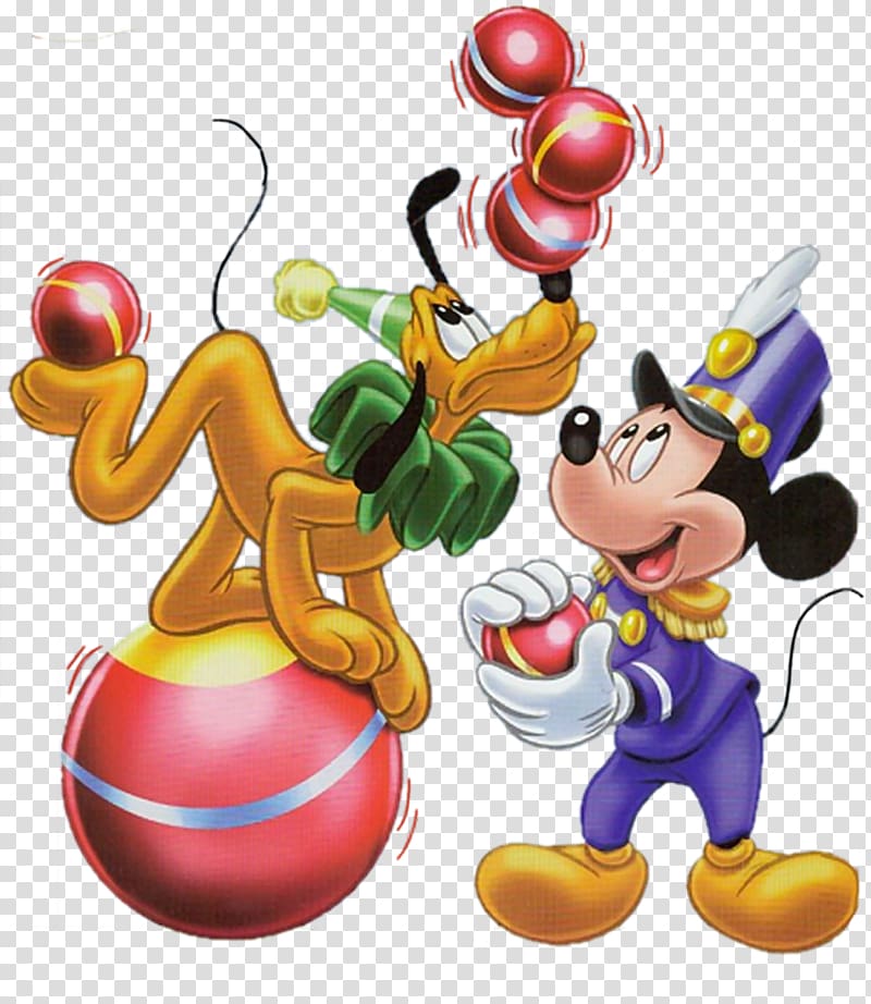 Mickey Mouse and Pluto illustration, Mickey Mouse Pluto Donald Duck Circus , disney pluto transparent background PNG clipart