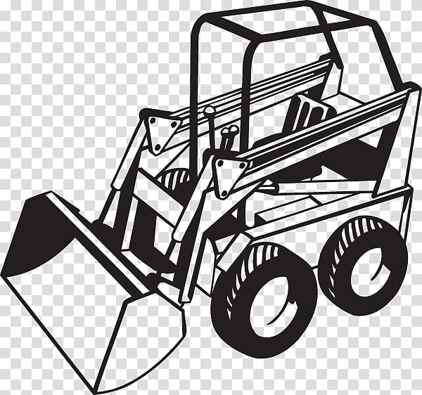 Heavy Machinery Bobcat Company Caterpillar Inc. Loader, tractor transparent background PNG clipart