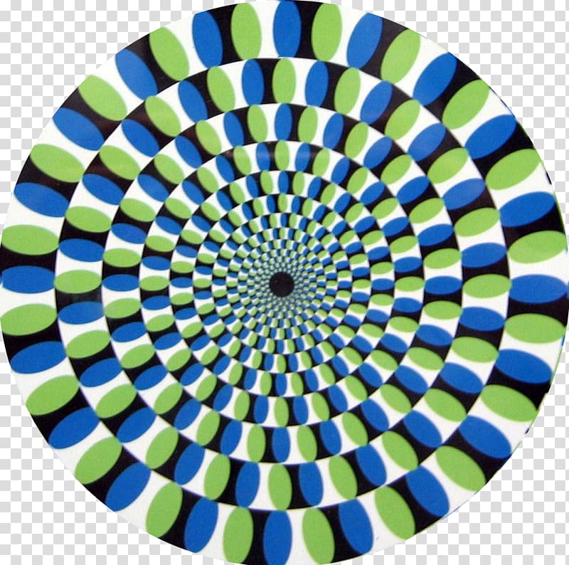 Optical illusion Illusory motion Op art, illusion transparent background PNG clipart