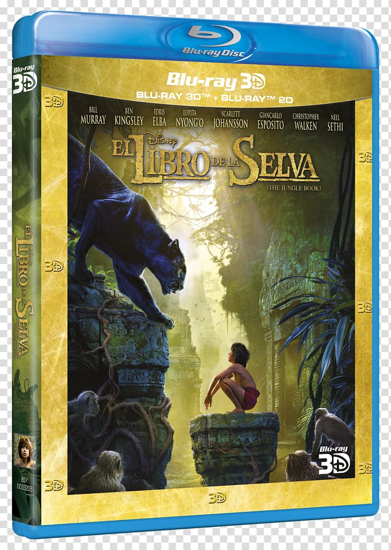 Blu-ray disc The Jungle Book Mowgli El libro de la selva. Mi libro-juego, libro de la selva transparent background PNG clipart