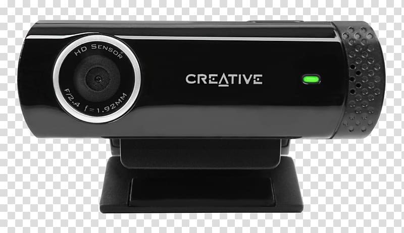 Webcam Camera Creative Technology Peripheral Output device, creative camera transparent background PNG clipart