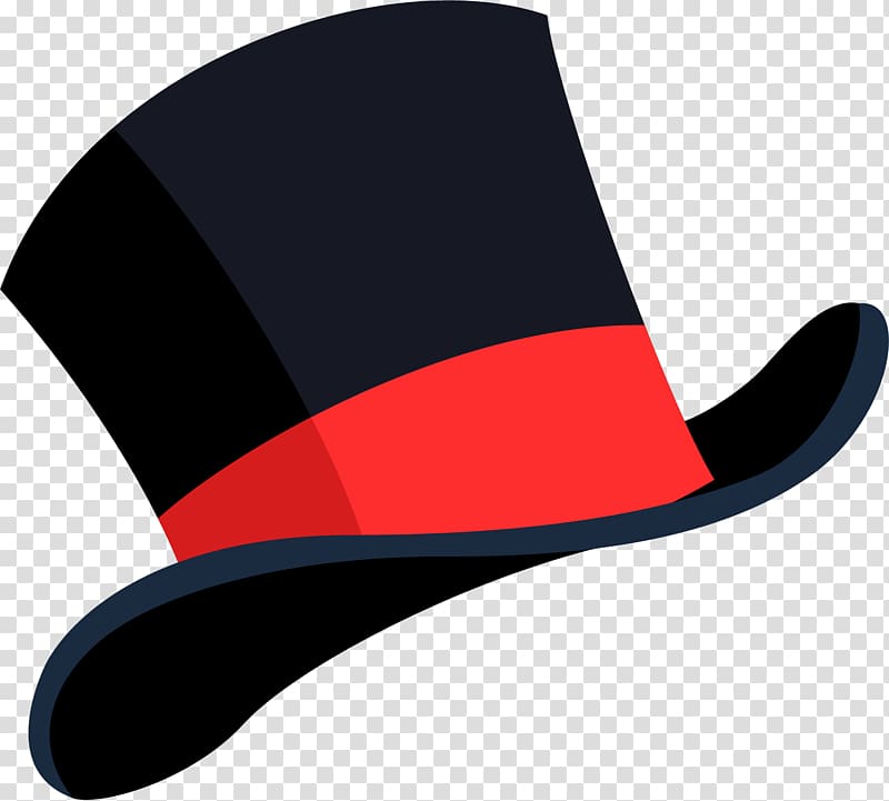 Hat Designer Gratis, Hand painted black hat transparent background PNG clipart