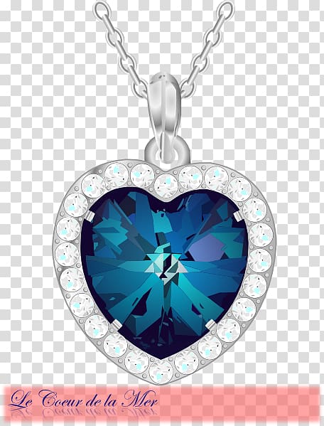 Sinking of the RMS Titanic graphics Heart of the Ocean Necklace, necklace transparent background PNG clipart