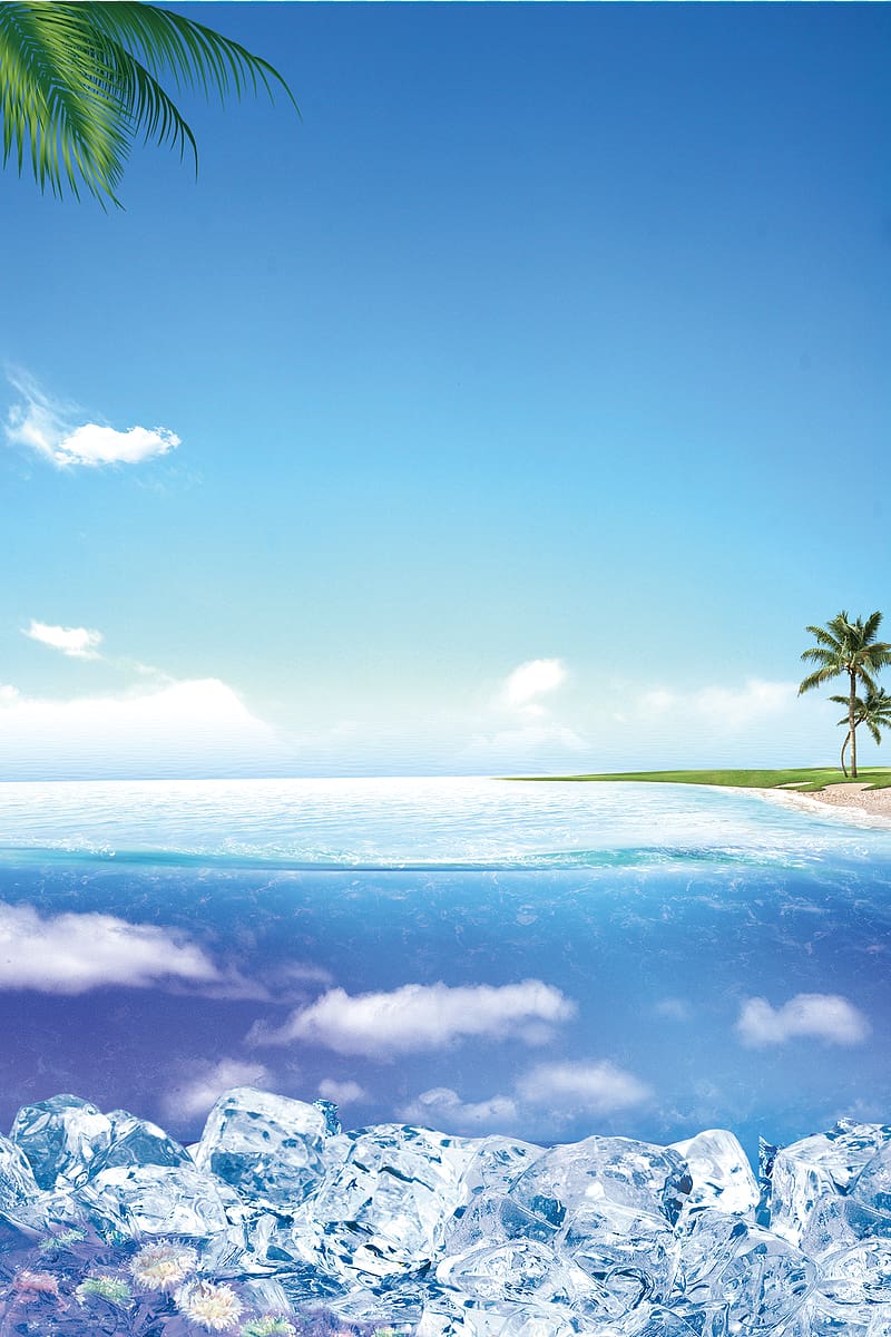 sunny beach transparent background PNG clipart