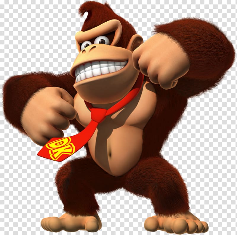Donkey Kong Country Returns Donkey Kong Country 3: Dixie Kong\'s Double Trouble! Wii, donkey transparent background PNG clipart