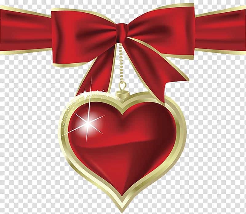 Christmas ornament Lazo, Love red Christmas ornaments transparent background PNG clipart
