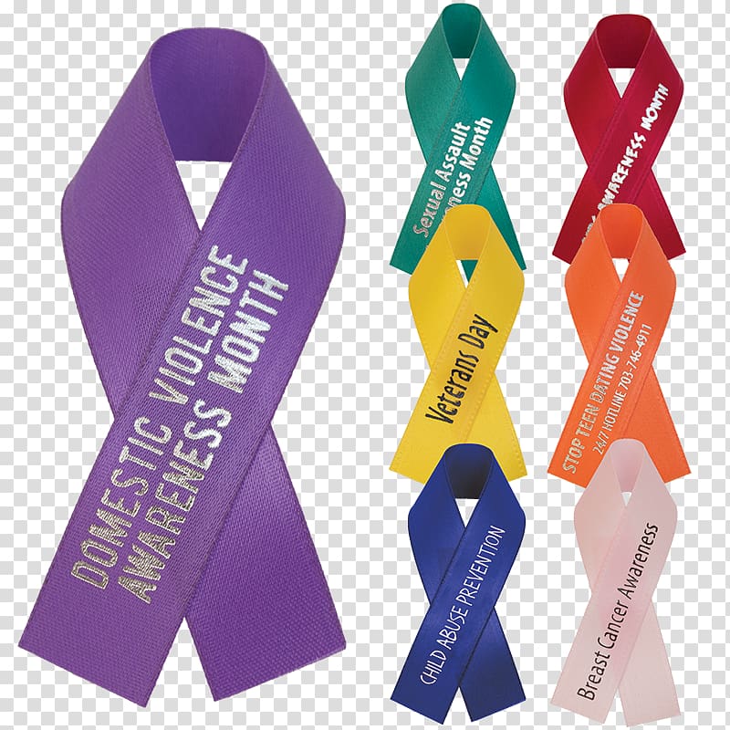 domestic violence ribbon transparent background