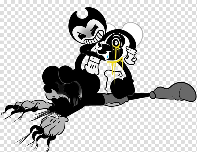 Mickey Mouse Bendy and the Ink Machine Epic Mickey Fan art, mickey mouse transparent background PNG clipart