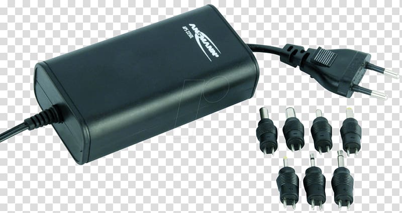 Battery charger Laptop Power Converters AC adapter, host power supply transparent background PNG clipart