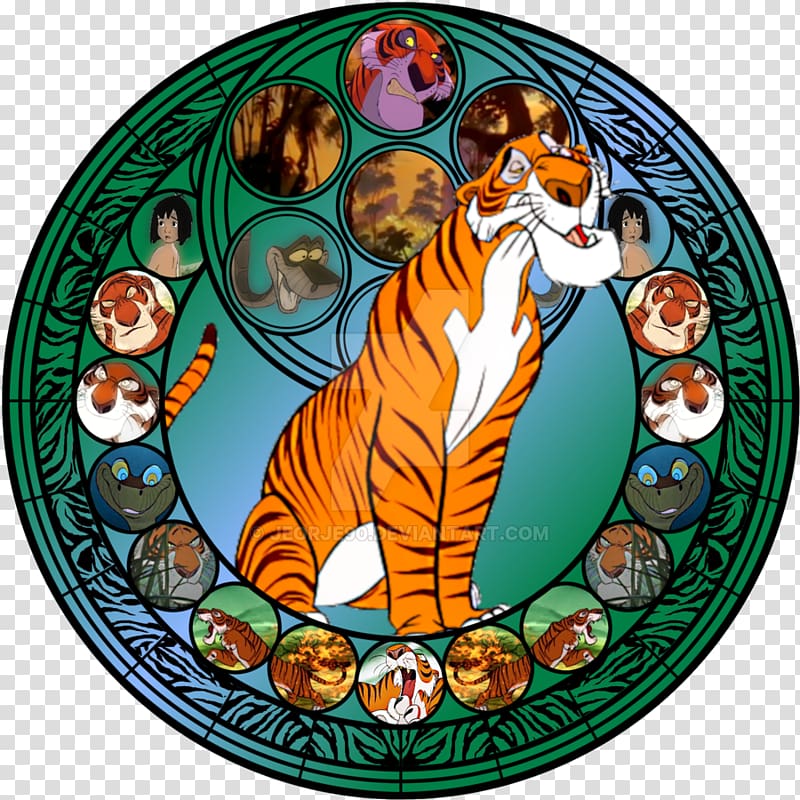 The Jungle Book Shere Khan Colonel Hathi Bagheera Mowgli, the jungle book transparent background PNG clipart