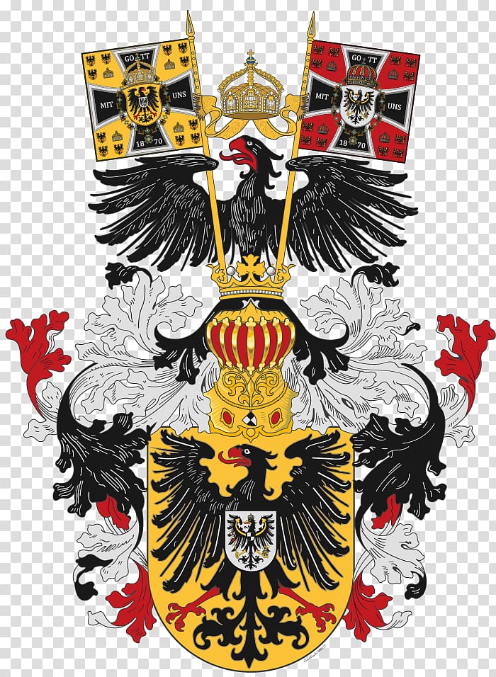 German Empire Coats of arms of German states Prussia Holy Roman Empire Coat of arms of Germany, eagle transparent background PNG clipart