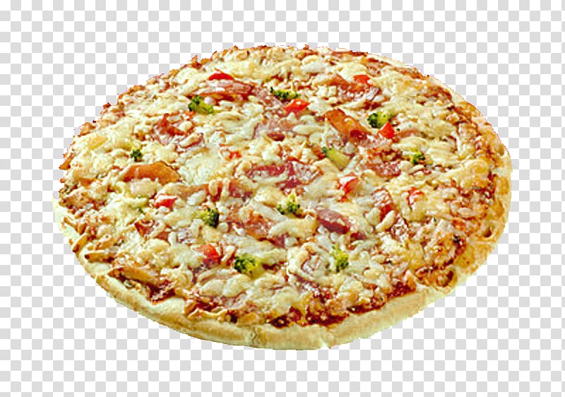 California-style pizza Sicilian pizza Quiche Tarte flambée, bacon pizza transparent background PNG clipart