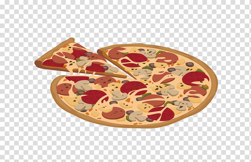 Pizza Time Restaurant Italian cuisine Food, Pizza transparent background PNG clipart