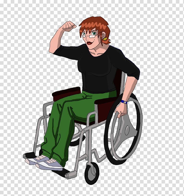 Motorized wheelchair Sitting, design transparent background PNG clipart
