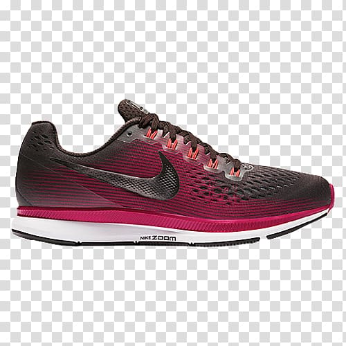 Nike Air Zoom Pegasus 34 Women\'s Sports shoes Nike Air Zoom Pegasus 34 Men\'s, gold black nike running shoes for women transparent background PNG clipart