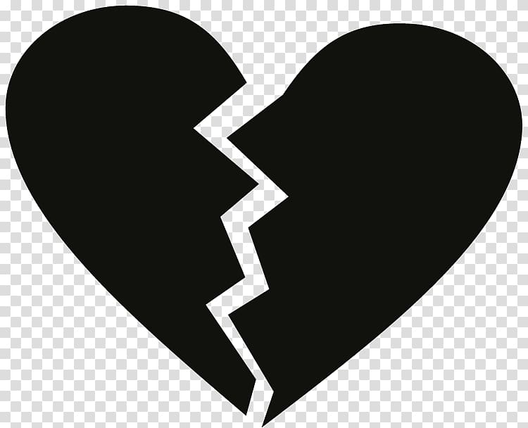 Broken heart , herz transparent background PNG clipart