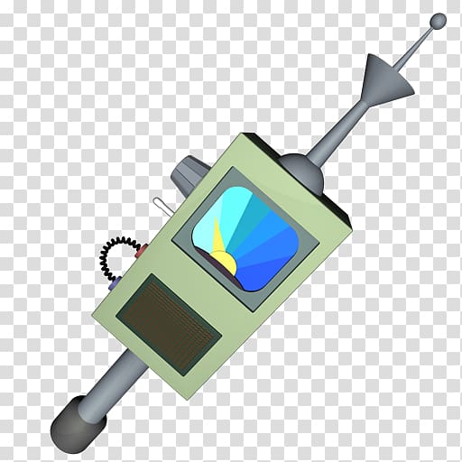 rectangular gray and green device illustration, hardware technology electronics accessory, Futurama Cool O Meter transparent background PNG clipart