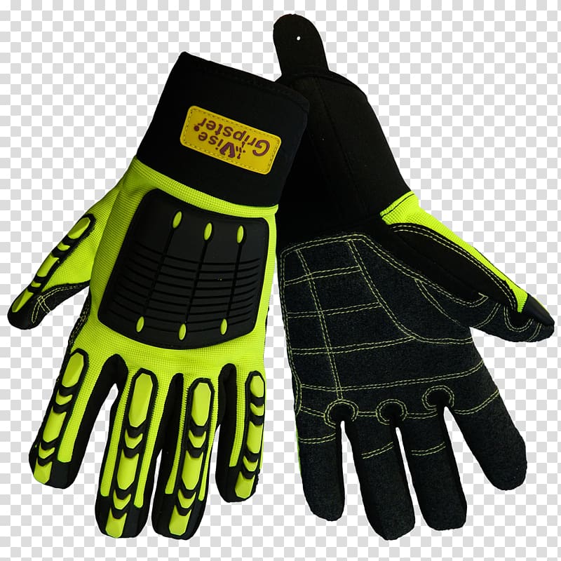 Cut-resistant gloves High-visibility clothing Puncture resistance Personal protective equipment, transparent background PNG clipart