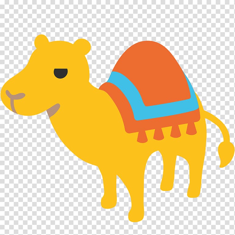 Emoji Bactrian camel Dromedary Text messaging SMS, camel transparent background PNG clipart