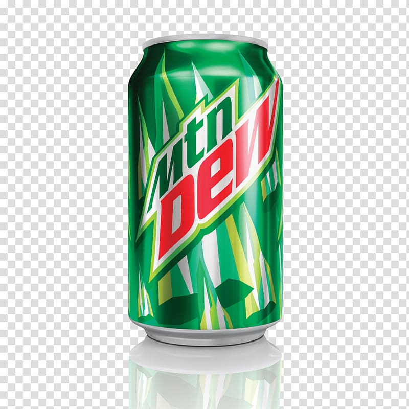 Mountain Dew can, Soft drink Coca-Cola Pepsi Diet Mountain Dew, Mountain Dew Background transparent background PNG clipart