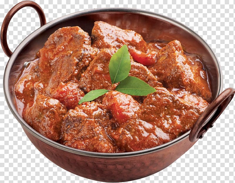 beef stew in round stainless steel cooking pot, Vindaloo Indian cuisine Chicken tikka masala Jalfrezi, non-veg food transparent background PNG clipart