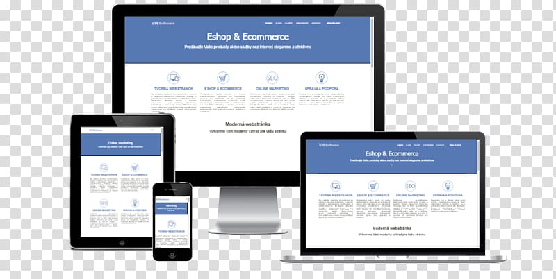 Responsive web design Website development Web template system, web design transparent background PNG clipart