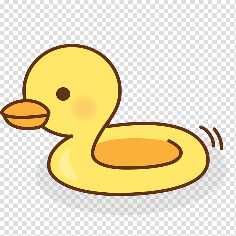 Duck Cartoon , Little yellow duck transparent background PNG clipart