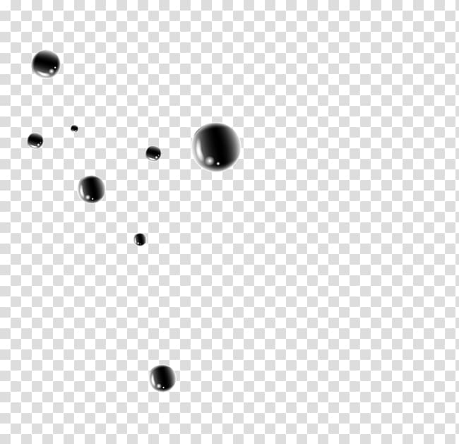 White Black Pattern, Floating bubbles transparent background PNG clipart