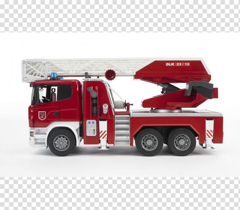 Scania AB Scania PRT-range Bruder Fire engine Firefighter, firefighter transparent background PNG clipart