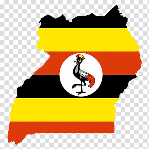 Flag of Uganda , Flag transparent background PNG clipart