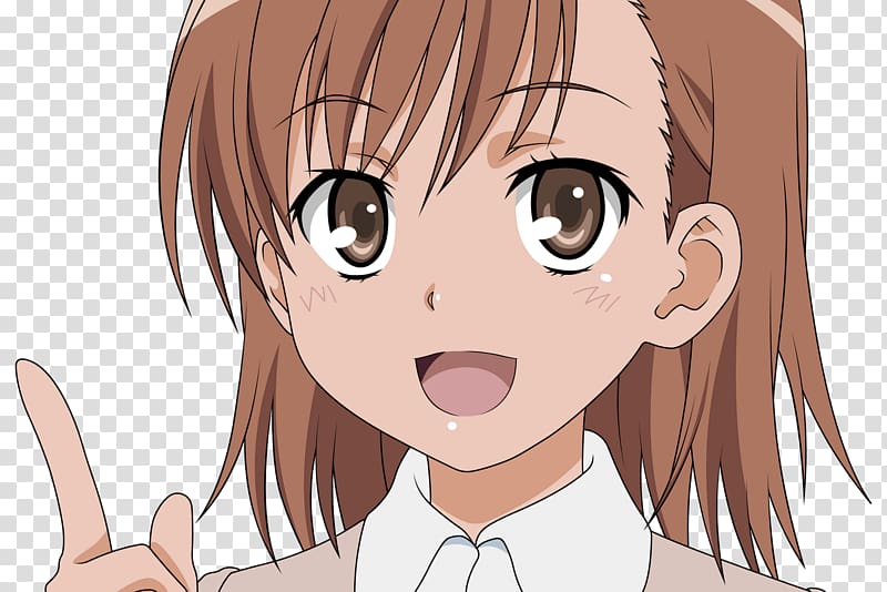 Mikoto Misaka Kamijou Touma A Certain Magical Index A Certain Scientific Railgun Anime, Anime transparent background PNG clipart