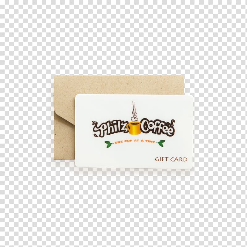 Philz Coffee Gift card Cafe, supermarket card transparent background PNG clipart