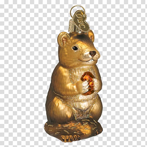 Christmas ornament Christmas decoration Chipmunk, hand-painted bear transparent background PNG clipart