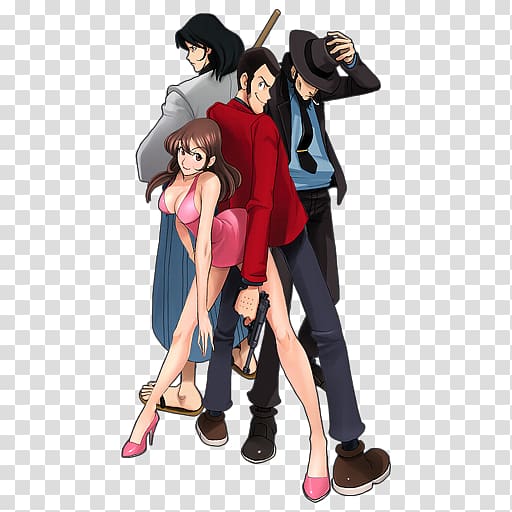 Goemon Ishikawa XIII Daisuke Jigen Arsène Lupin III Art, others transparent background PNG clipart