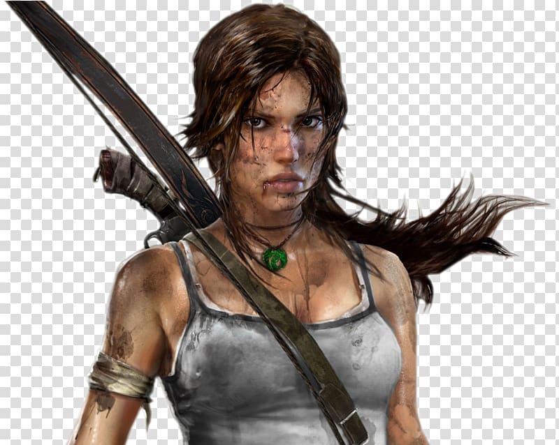 Lara Croft transparent background PNG clipart