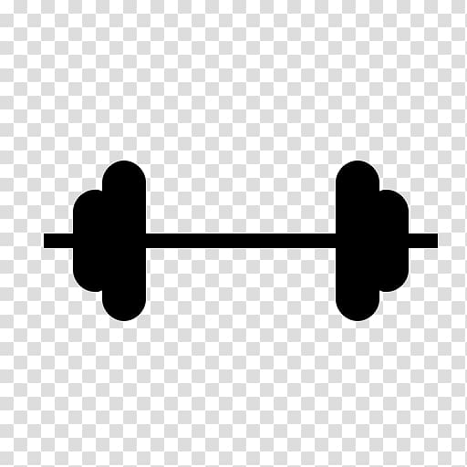 Computer Icons Weight training Dumbbell Barbell, dumbbell transparent background PNG clipart