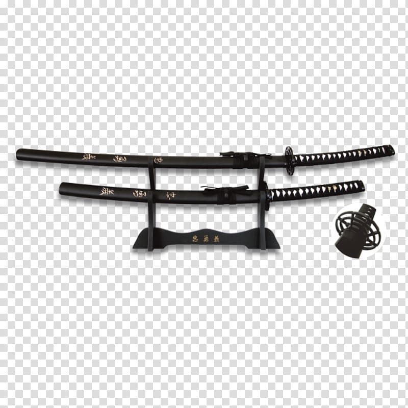 Japanese sword Knife Katana Wakizashi, Sword transparent background PNG clipart