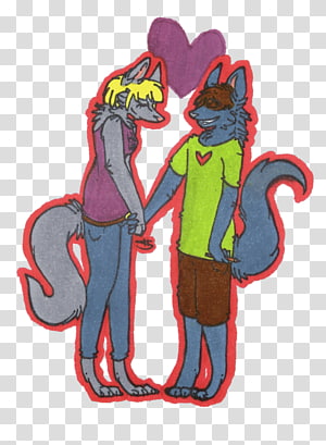 Cartoon Animal Legendary creature, wooman transparent background PNG clipart thumbnail