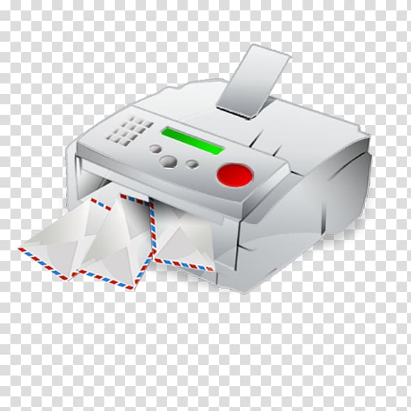 Laser printing Fax Printer Icon, printer,fax machine transparent background PNG clipart