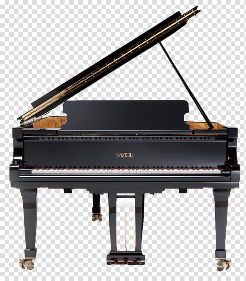 Fazioli Grand piano Music Concert, Piano keys transparent background PNG clipart