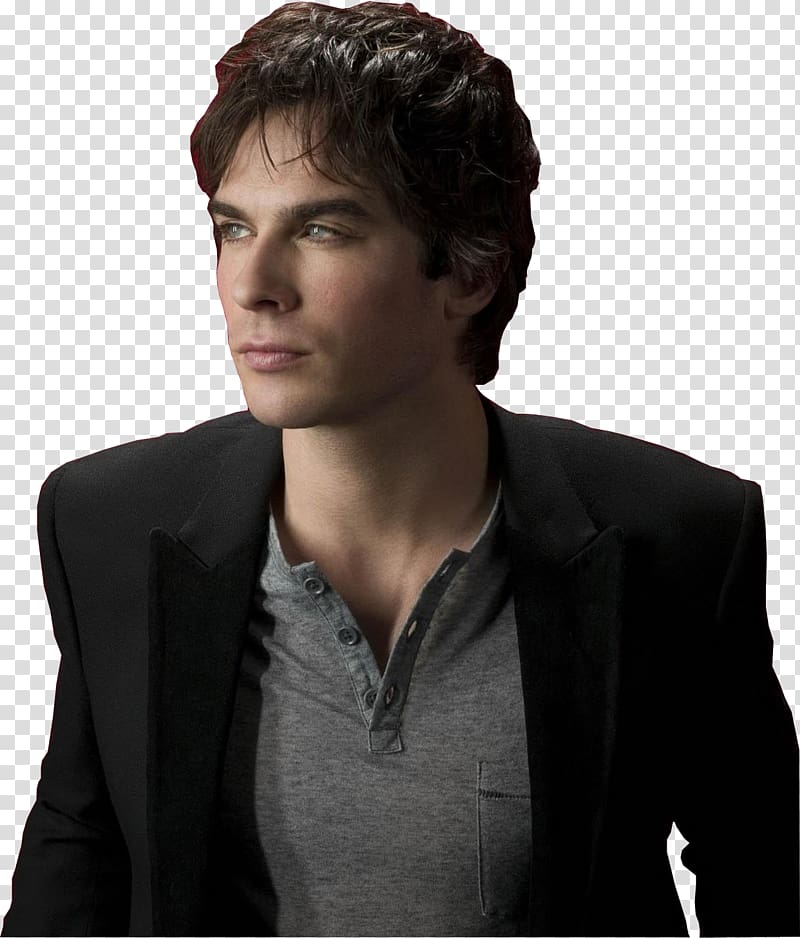 The Vampire Diaries Ian Somerhalder Damon Salvatore Elena Gilbert Stefan Salvatore, Vampire transparent background PNG clipart