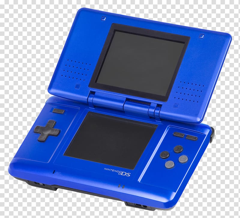 Nintendo DSi Handheld game console Nintendo DS Lite, blue transparent background PNG clipart