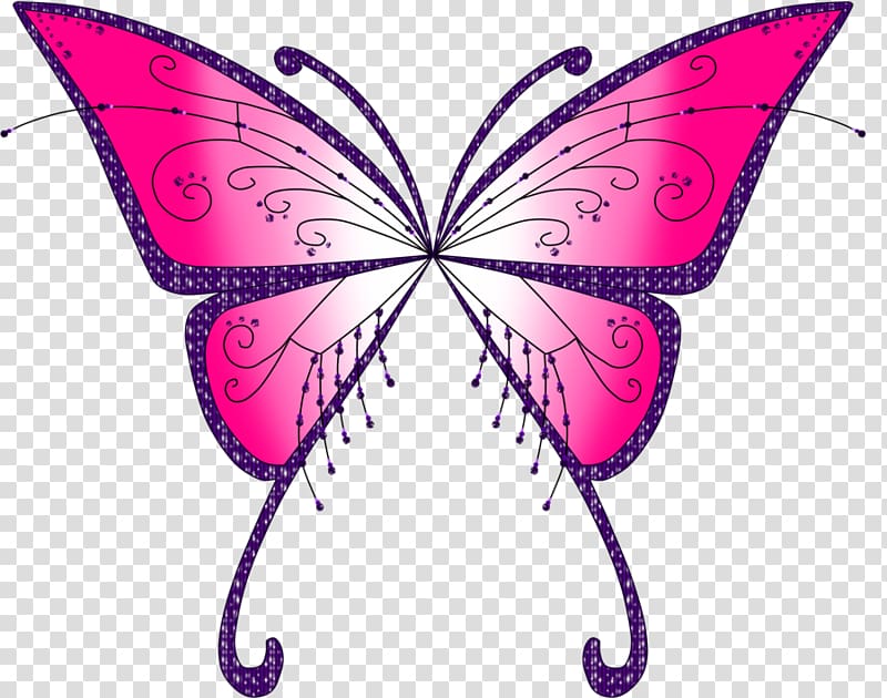 Tecna Monarch butterfly Musa Winx Club: Believix in You Roxy, others transparent background PNG clipart