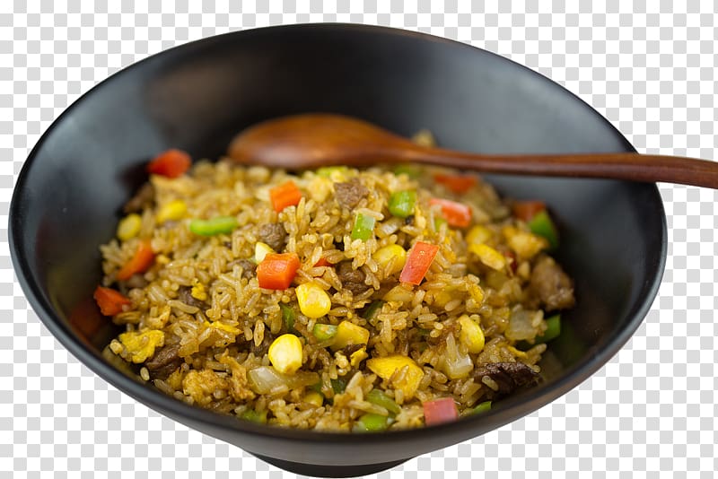 Yangzhou fried rice Chahan Bowl, A bowl of fried rice Free buckle material transparent background PNG clipart