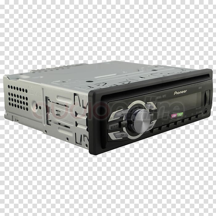 Vehicle audio Radio receiver Pioneer DEH 3400UB Pioneer Corporation AV receiver, Alerta Roja transparent background PNG clipart