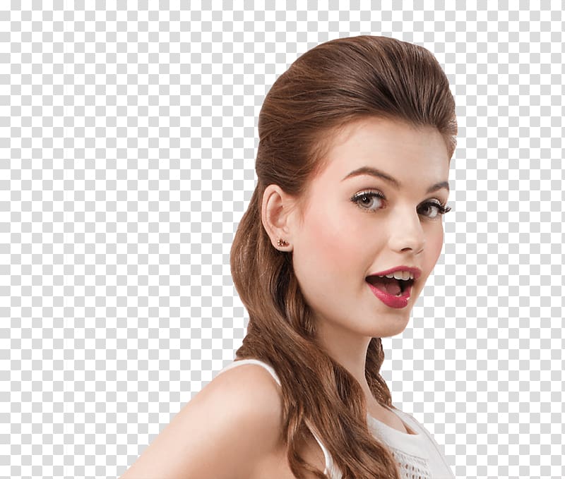 Eyebrow Eyelash Hair Benefit Cosmetics, beauty model transparent background PNG clipart