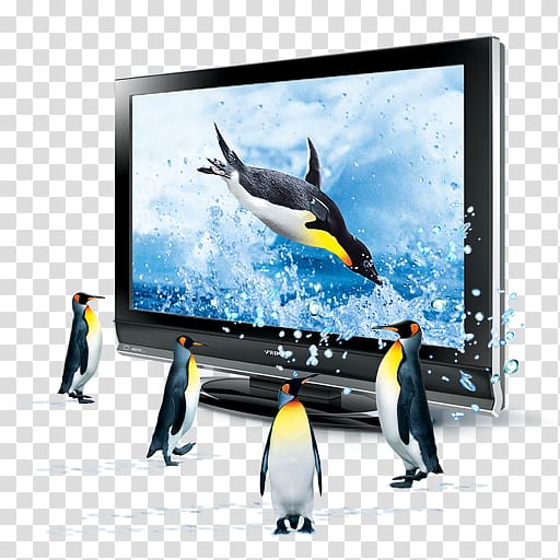 LED-backlit LCD 3D television LCD television, others transparent background PNG clipart