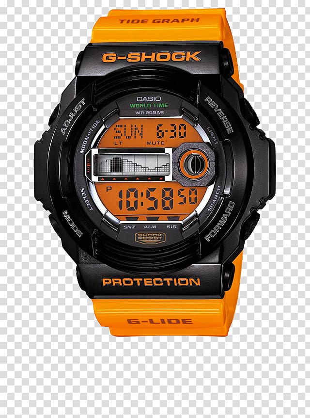 Casio G-Shock Frogman Casio G-Shock Frogman Watch Clock, watch transparent background PNG clipart